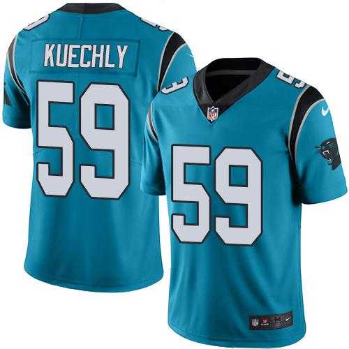 Nike Carolina Panthers #59 Luke Kuechly Blue Alternate NFL Vapor Untouchable Limited Jersey,We sell and wholesale Nike Carolina Panthers #59 Luke Kuechly Blue Alternate NFL Vapor Untouchable Limited Jersey on line form chian!